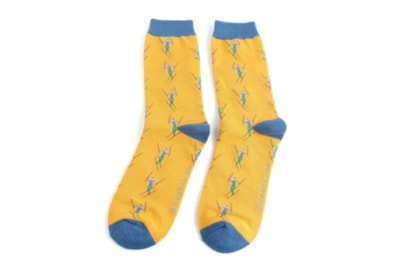 Mr Sparrow Skiing Socks Mustard (MR078MUSTARD)