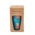 Eco Chic Teal Highland Cow Thermal Coffee Cup (N05)