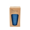 Eco Chic Navy Disrupted Cubes Thermal Coffee Cup (N13)