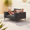 Nova Infinity Lounge Armchair Dark Grey