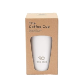 Eco Chic White Thermal Coffee Cup (N21)