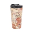 Eco Chic Khaki Travel Transport Thermal Coffee Cup (N30)