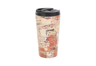 Eco Chic Khaki Travel Transport Thermal Coffee Cup (N30)