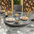 Nova Rattan Lazy Susan 60cm Grey