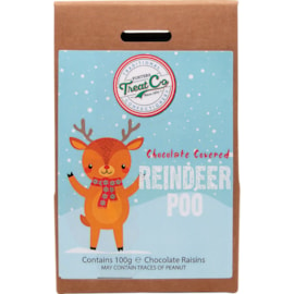 Treat Co Chocolate Covered Reindeer Poo 100g (N95109P)