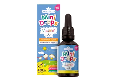 Natures Aid Mini Drops Vitamin D3 50ml (131910)