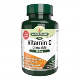 Natures Aid Vitamin C 500mg Chewable 50s (136410)