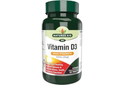 Natures Aid Vitamin D3 1000iu 90s (129330)