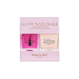 Nails Inc Glow Natural Duo Nail Polish Set 2pk (NC13731)
