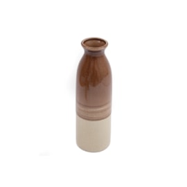 Brown Cracked Vase 12x36 (NI8961)