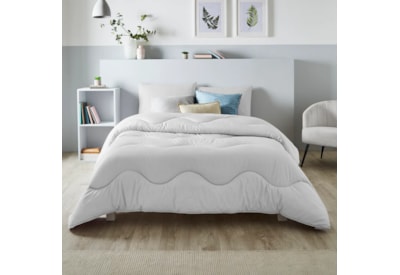 Night Lark Linen-effect Duvet Cloud Grey Double 10.5 (A1BDNLDOVEBGRS10D)