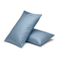 Night Lark Linen-effect Twilight Blue Pillowcase Pair (PIPCNLTURQA2P3)