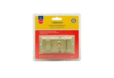 Sterling Locks Standard Night Latch Champaign (NLS101)