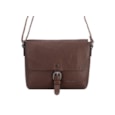 David Jones Pu X-body Bag Dk Brown (6706-1_DKBROWN)