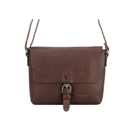 David Jones Pu X-body Bag Dk Brown (6706-1_DKBROWN)