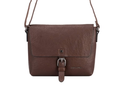 David Jones Pu X-body Bag Dk Brown (6706-1_DKBROWN)