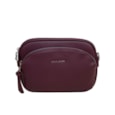 David Jones Pu Twin Pocket X/body Bag Bordeaux (NV6905-1_BORDEAUX)