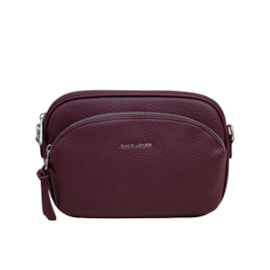 David Jones Pu Twin Pocket X/body Bag Bordeaux (NV6905-1_BORDEAUX)