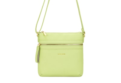 David Jones Zip Top X/body Bag Green (NV7015-1_GREEN)