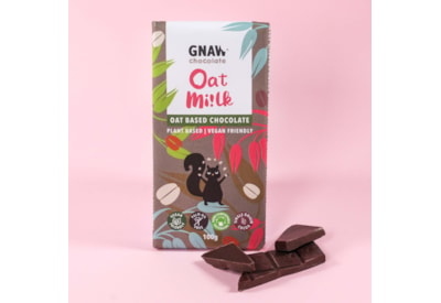 Gnaw Plain Oatmilk Chocolate Bar 100g (GN0151)