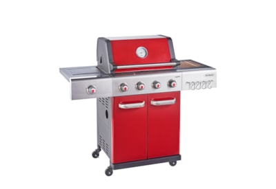 Outback Jupiter Red 4 Burner Hybrid Bbq (370764)