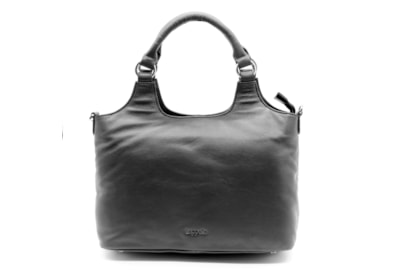 Lapella Olivia Leather Tote Bag Black (147-1BLACK)