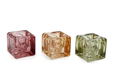 Sifcon Cube Tealight Holder 5.5cm (OR6710)