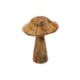 Sifcon Wooden Mushroom Ornament 18x15 (OR6761)