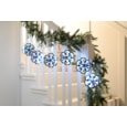 Festive Infinity Garland w 6 Snowflakes 175cm (P050390)