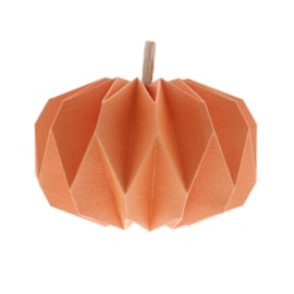 Festive Orange Folding Paper Round Pumpkin 20cm (P050807)