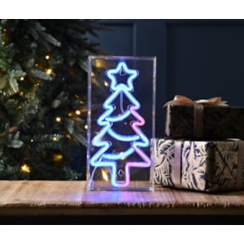 Festive Rgb Neon Flex Xmas Tree Usb 30cm (P051279)