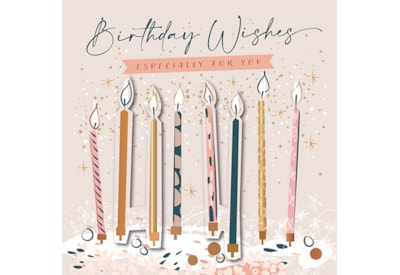 Ling Design Birthday Candles Birthday Card (PCER0007)