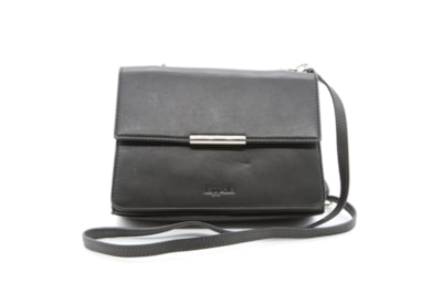 Lapella Pippie Leather Sml Crossbody Bag Black (107-1BLACK)