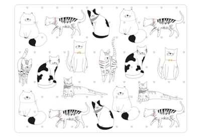 David Mason Design Playful Pets Cat Placemats 4s (DD06923)