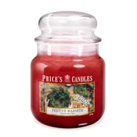 Prices Festive Warmth Jar Candle Medium (PMJ010363)