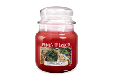 Prices Festive Warmth Jar Candle Medium (PMJ010363)