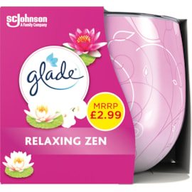 Glade Candle Relaxing Zen Pmp 2.99 120g (R001571)