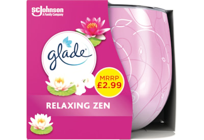 Glade Candle Relaxing Zen Pmp 2.99 120g (R001571)