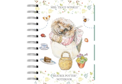 World Of Potter Mrs Tiggy-winkle A5 Wiro Divider Notebook (RFS13789)