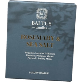 Baltus Luxe Premium Candle Rosemary & Sea Salt 88mm (540040)