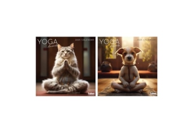 Square Calendar Yoga Animals (0587)