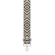 David Jones 4cm Textile Bag Strap Camel/blk Chevro (S118A_CAMEL/BLKCHEVRON)