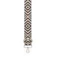 David Jones 4cm Textile Bag Strap Camel/blk Chevro (S118D_CAMEL/BLKCHEVRON)