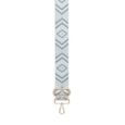 David Jones 4cm Textile Bag Strap Dkgrn/camelchevr (S120D_DKGRN/CAMELCHEVRON)