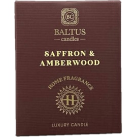 Baltus Luxury Premium Candle Saffron & Amberwood 88mm (537576)