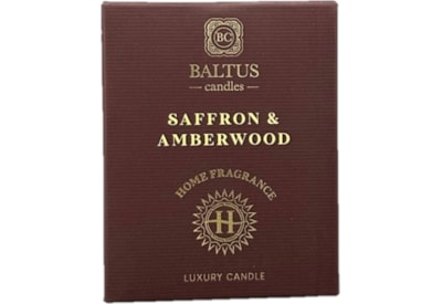 Baltus Luxury Premium Candle Saffron & Amberwood 88mm (537576)