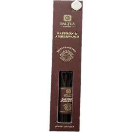 Baltus Luxury Premium Reed Diffuser Saffron & Amberwood 90ml (537712)