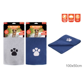 Microfibre Pet Towel 2 Colours 100x50 (SC1578)