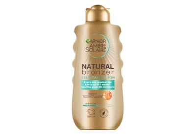 Garnier Ambre Solaire Natural Bronzer Self Tan Lotion Med 200ml (450683)