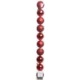 Shatterproof Baublesx10 Christmas Red 60mm (020172)